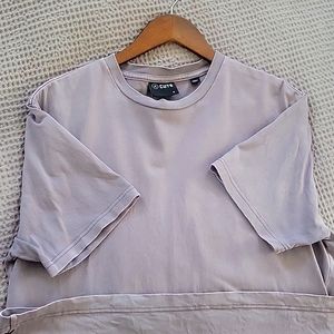 Cuts medium oversized shirt